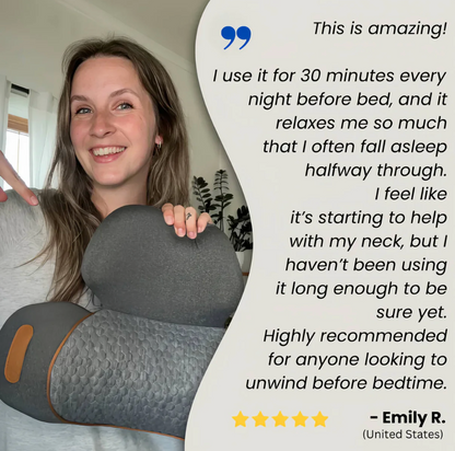 ZAIO® 2 In 1 Neck Massage Pillow
